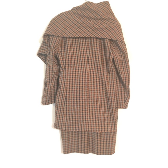 Vintage Escada by Margaretha Ley  Plaid Suit 38 - Picture 2 of 14